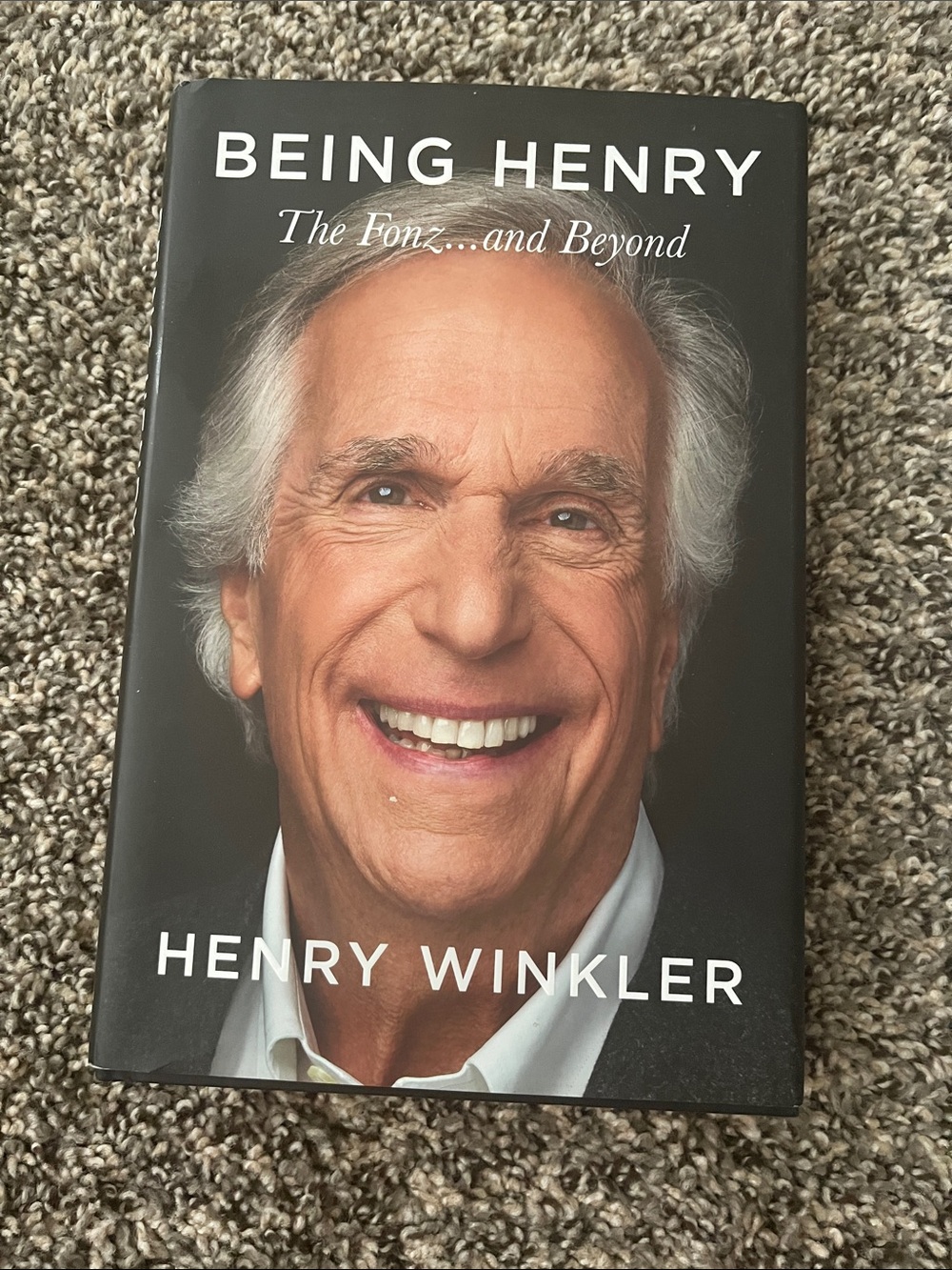Being Henry by Henry Winkler BOOK- Hardcover Biography - The Fonz